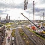 Nieuwe voetgangersbrug DP_World
